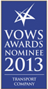 VOWS AWARDS NOMINEE 2013